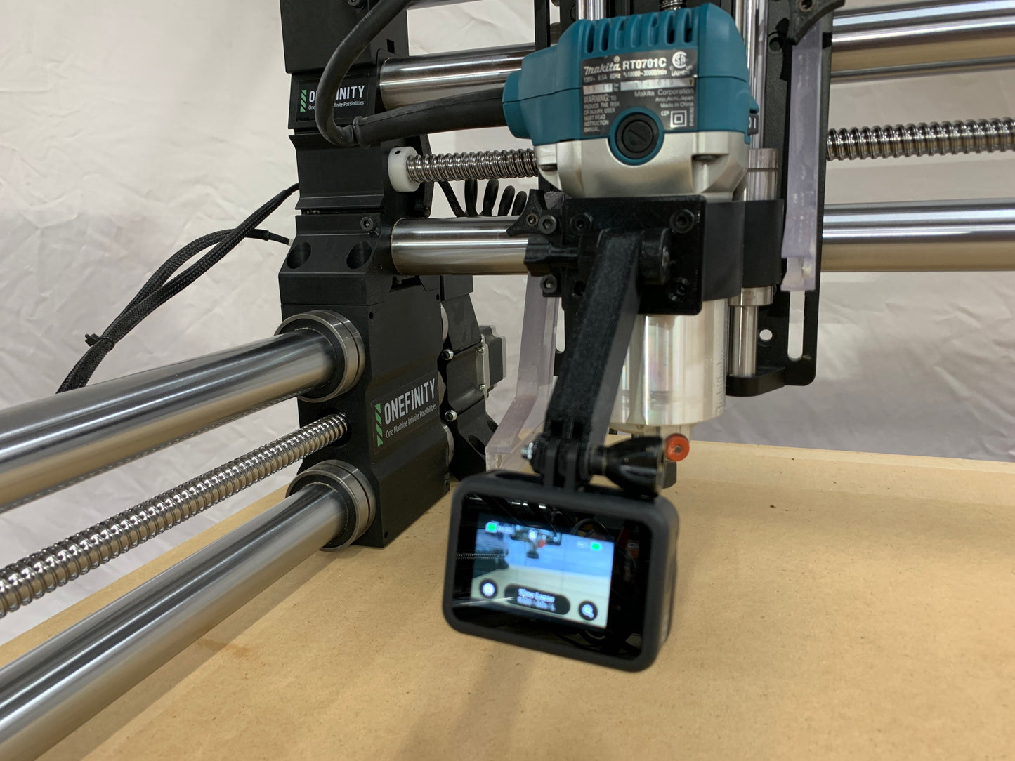 Onefinity Long GoPro Mount