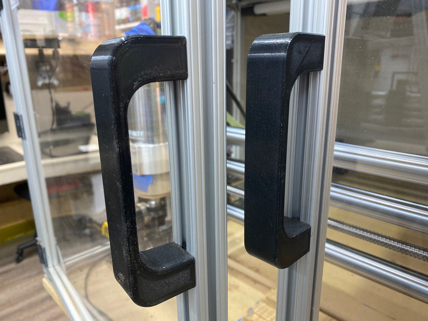 Myers Wood Shop Enclosure Handles and Hinges