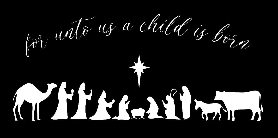 Nativity Digital Files (.svg, .ai, Vetric File, .dfx, .jpeg, and pdf)