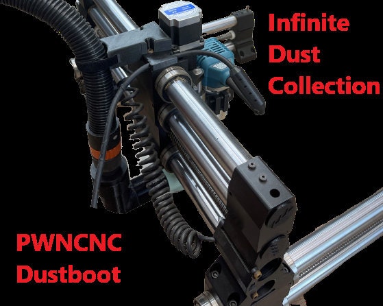 Onefinity Replacement Backplate For use with PWNCNC Infinite Dust Collection